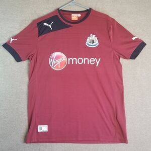 Newcastle United Mens Sz M Away Football Shirt Jersey 2012 2013 Puma Soccer (C23